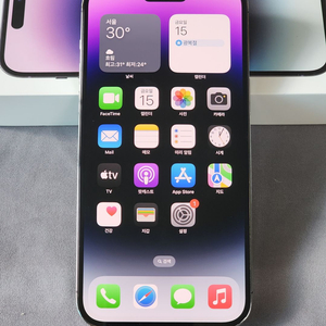 아이폰14프로맥스 256기가(카메라무음,84%)