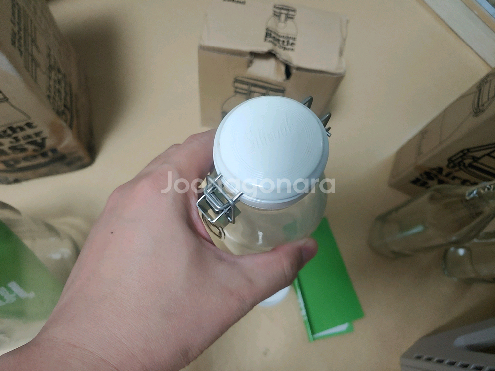 실리쿡 유리병 팝니다 부산 해운대--4