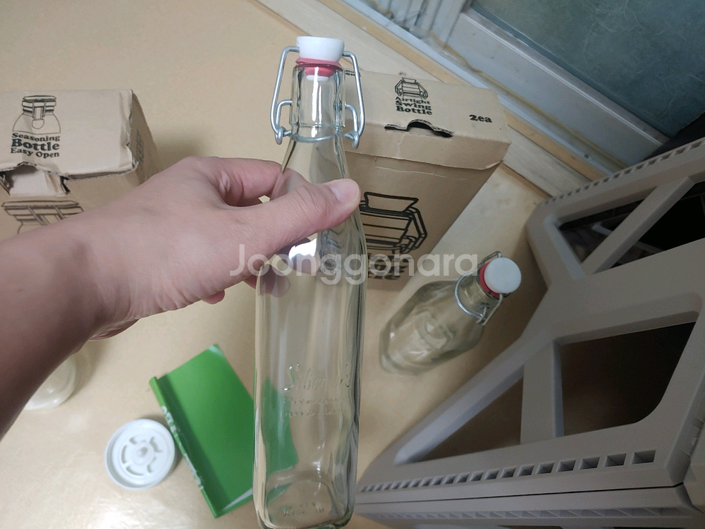 실리쿡 유리병 팝니다 부산 해운대--6