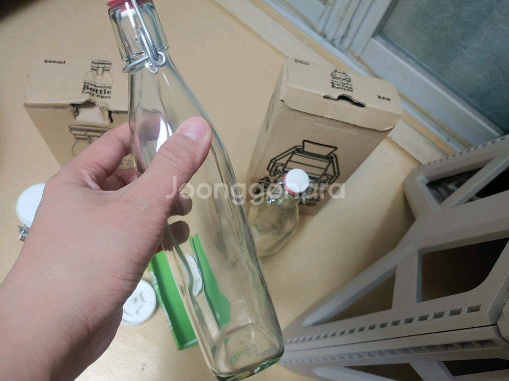 실리쿡 유리병 팝니다 부산 해운대--7