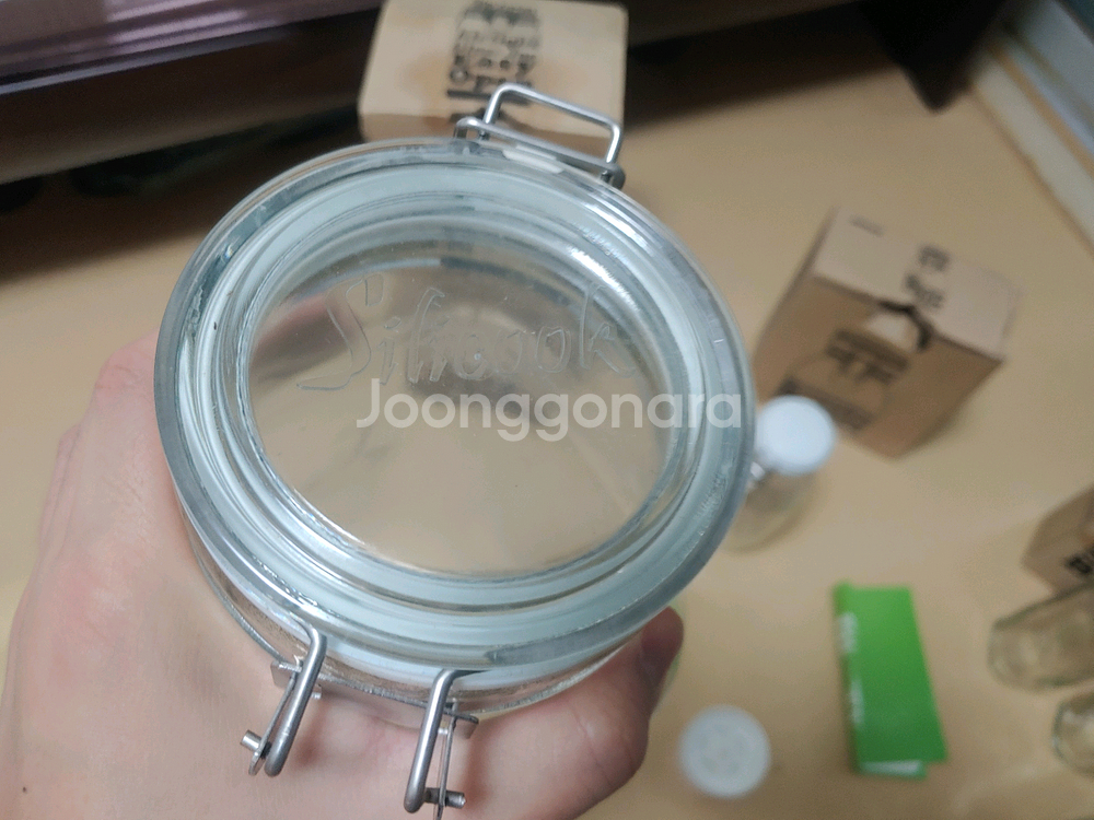 실리쿡 유리병 팝니다 부산 해운대--9