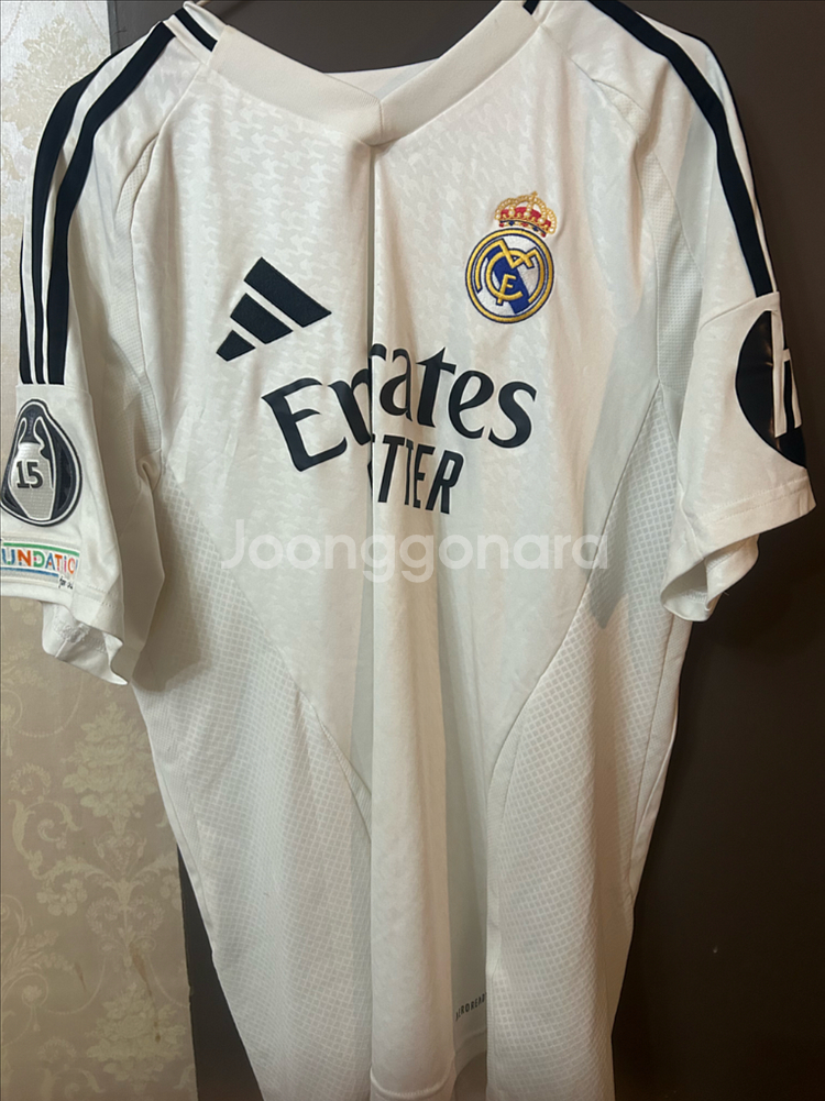 레알 마드리드 발베르데 마킹 풀패치 축구 유니폼--1