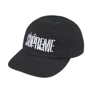 슈프림 스플래터 6 패널 블랙 25FW