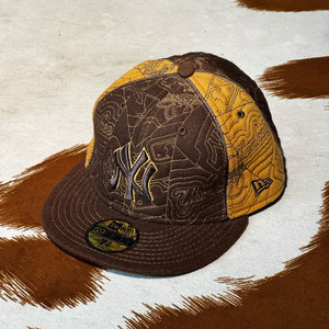 뉴에라 울 스티치 스냅백 (58.7cm) 뉴욕 양키스