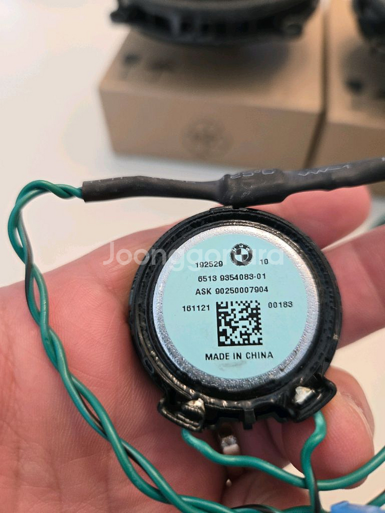 2018년BMW G30 520d앞 순정스피커--3