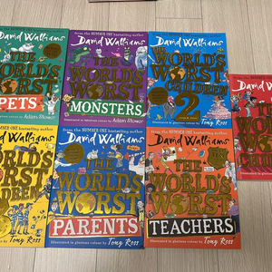 David walliams 데이비드 윌리엄스 컬러판 원서 7권