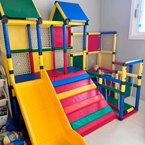 디오 정글짐 실내놀이터 미끄럼틀