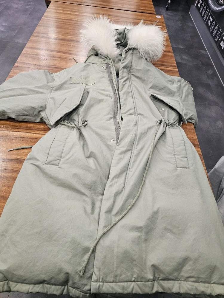 지프 야상 롱패딩 이미지