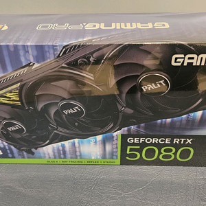 (부산/직or택배)미개봉 PALIT RTX 5080 그래픽카드