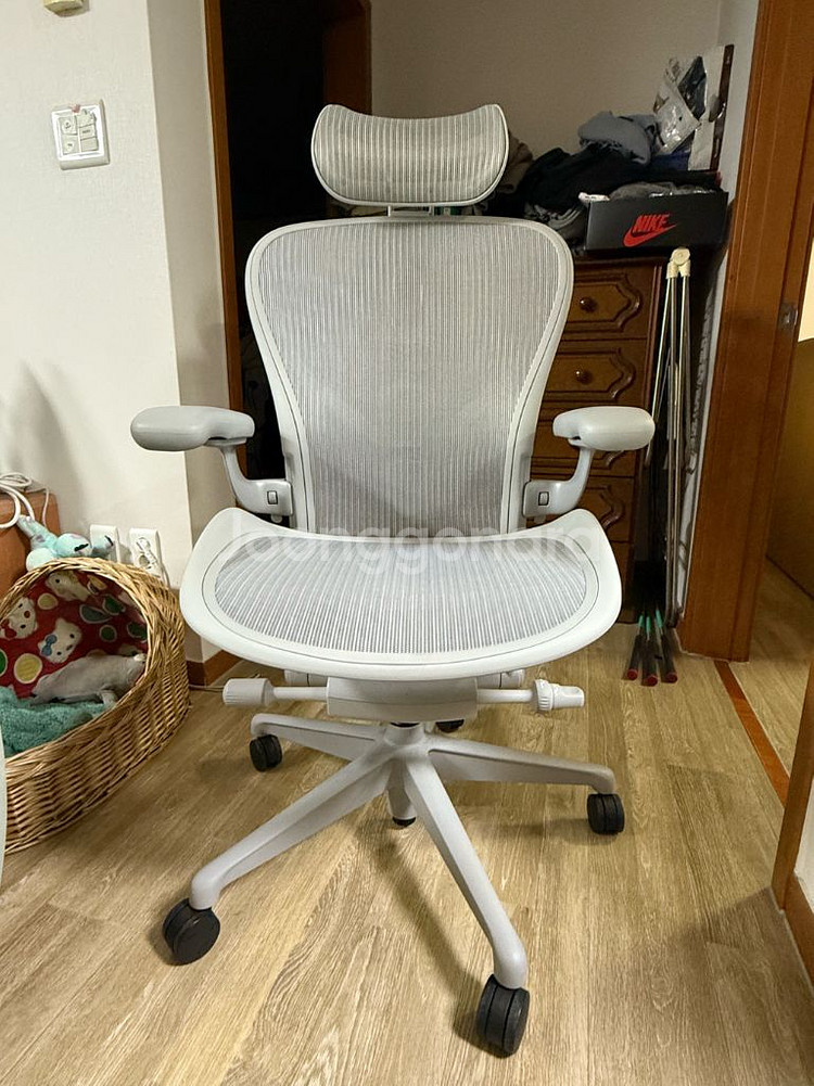 허먼밀러 뉴에어론 풀펑션 미네랄 국내 정발품--0