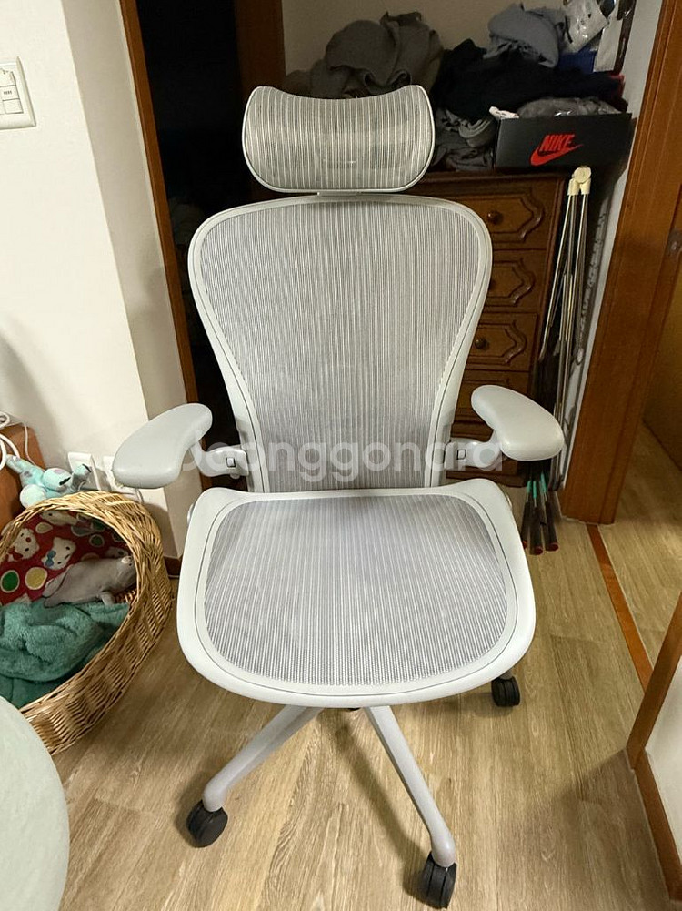 허먼밀러 뉴에어론 풀펑션 미네랄 국내 정발품--1