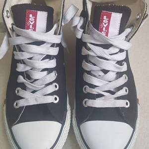 리바이스 하이탑 스니커즈 Levi’s Canvas Upper BATTERY 리바이스 운동화 이미지