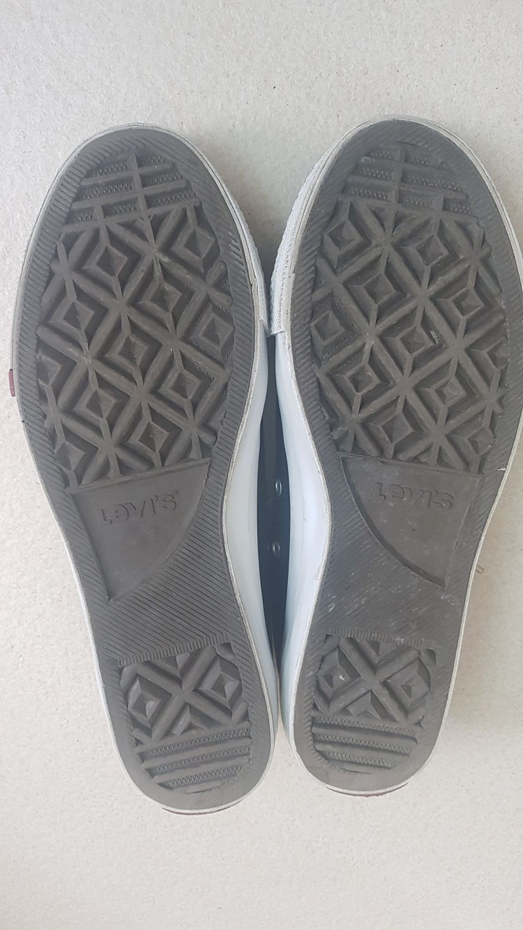 리바이스 하이탑 스니커즈 Levi’s Canvas Upper BATTERY 리바이스 운동화 이미지