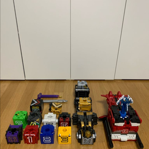 파워레인저 애니멀포스 1~10부터 무장큐브9개 포함 콘돌,옥토퍼스 전구성 일괄 정리합니다.