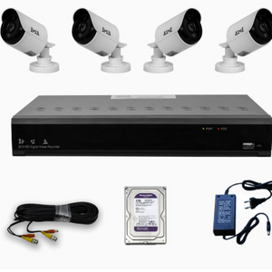 화인츠500만화소 CCTV자가설치 8채널카메라20M 실외3개 실내1개 1TB 방범 CCTV 팝니다