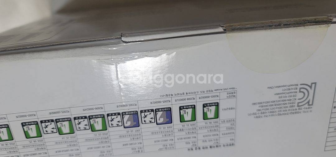 Xbox 360 4gb 키넥트 화이트 스페셜 에디션(새제품)+밀봉게임4종--6