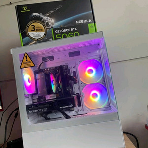 인텔 i5 15세대 (울트라 225F) D5 16기가 RTX5060 고성능 본체 판매합니다