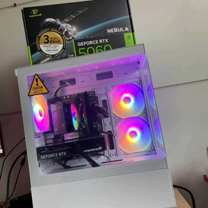 인텔 i5 15세대 (울트라 225F) D5 16기가 RTX5060 고성능 본체 판매합니다