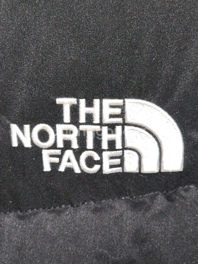 (L) 노스페이스 거위털 패딩점퍼 블랙 구스다운 후드자켓--3