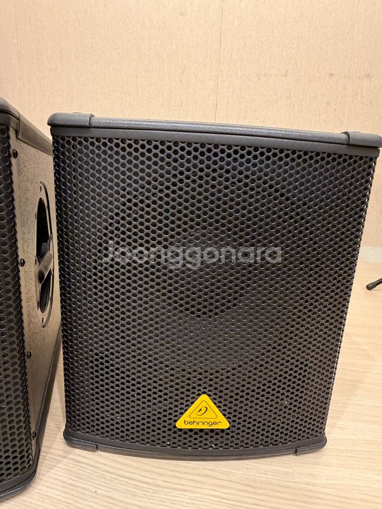 텀프 스피커1조+베링거 우퍼1조 일괄판매--3