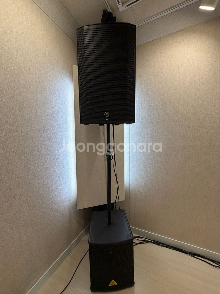 텀프 스피커1조+베링거 우퍼1조 일괄판매--5