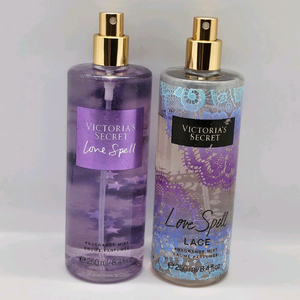 2종일괄~빅토리아시크릿 (러브스펠+레이스) 바디미스트250ml