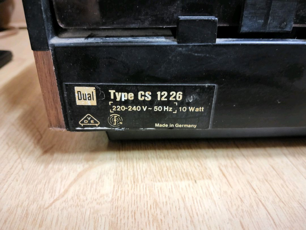 듀얼 DUAL 1226 LP턴테이블 (오디오 앰프 LP플레이어--6