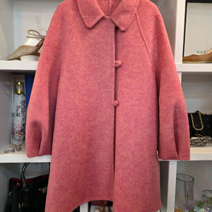 최고급 핸드메이드 투톤 캐시미어롱코트