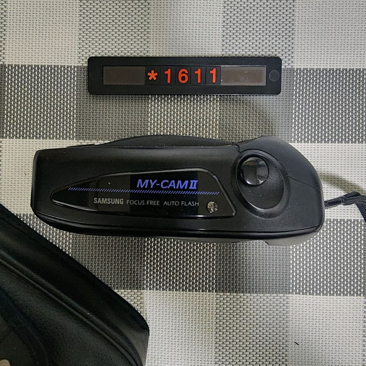 삼성 마이캠 2 필름카메라 파우치포함--1