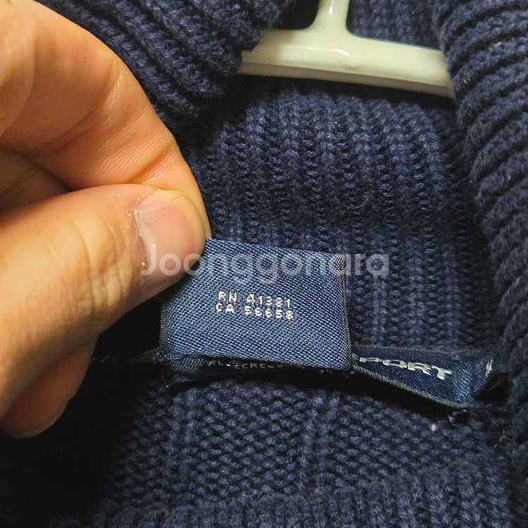 폴로랄프로렌 스포츠 코튼 폴라 롱 니트 / 여성 니트--5