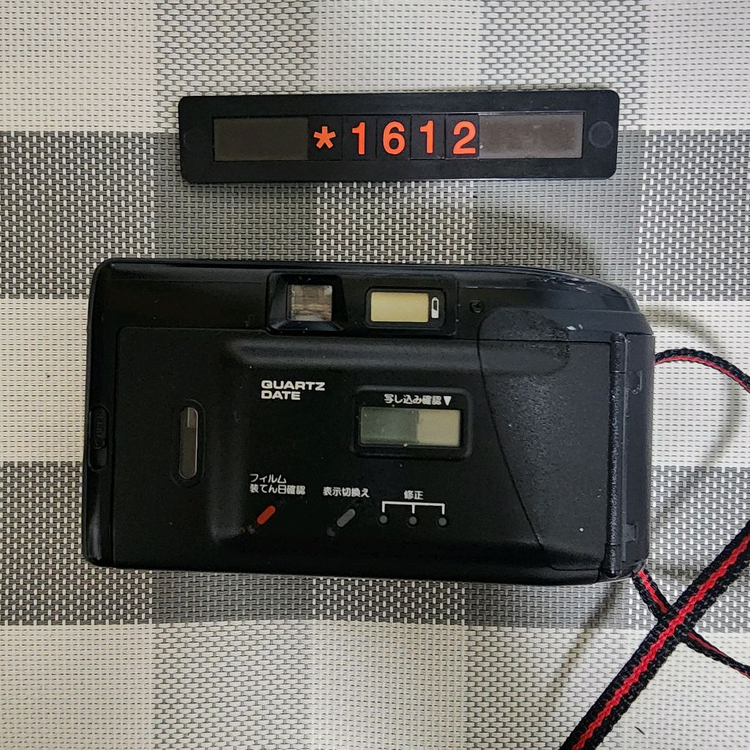 캐논 오토보이 3 데이터백 필름카메라 이미지