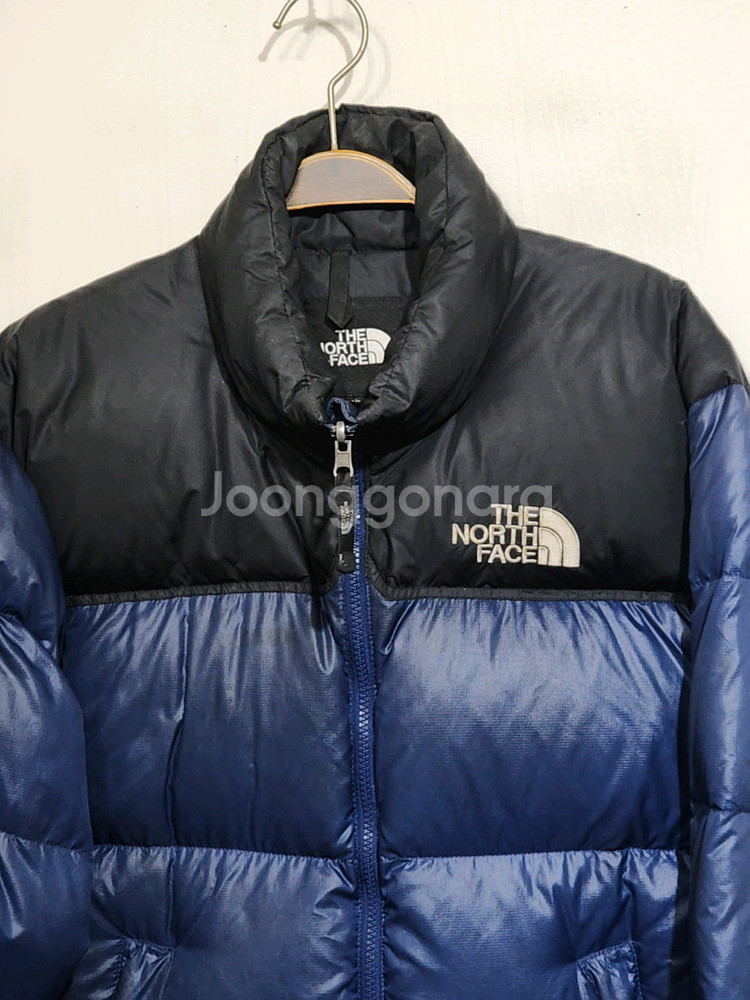 (95) 노스페이스 눕시패딩 점퍼 700 거위털 투톤 구스다운 자켓--1