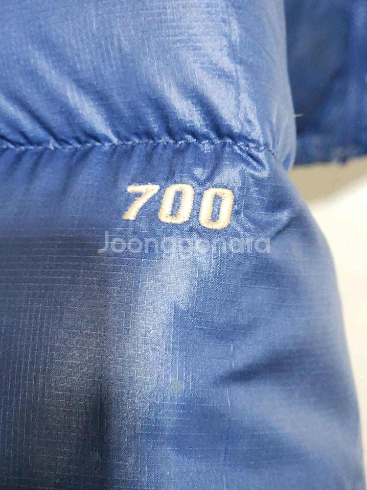 (95) 노스페이스 눕시패딩 점퍼 700 거위털 투톤 구스다운 자켓--4