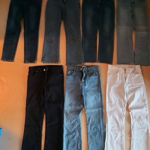 여성 여자 청바지 청소년 학생 44사이즈 마르신 분 개당