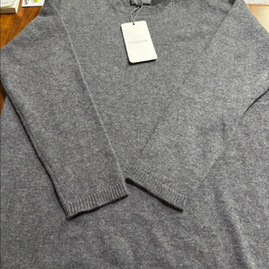 에릭봉파르 루즈핏 라운드니트 룹 색상 라지