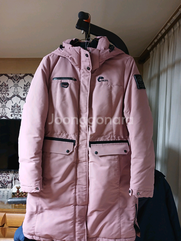 네파패딩 구스패딩 롱패딩 90(55)s--0