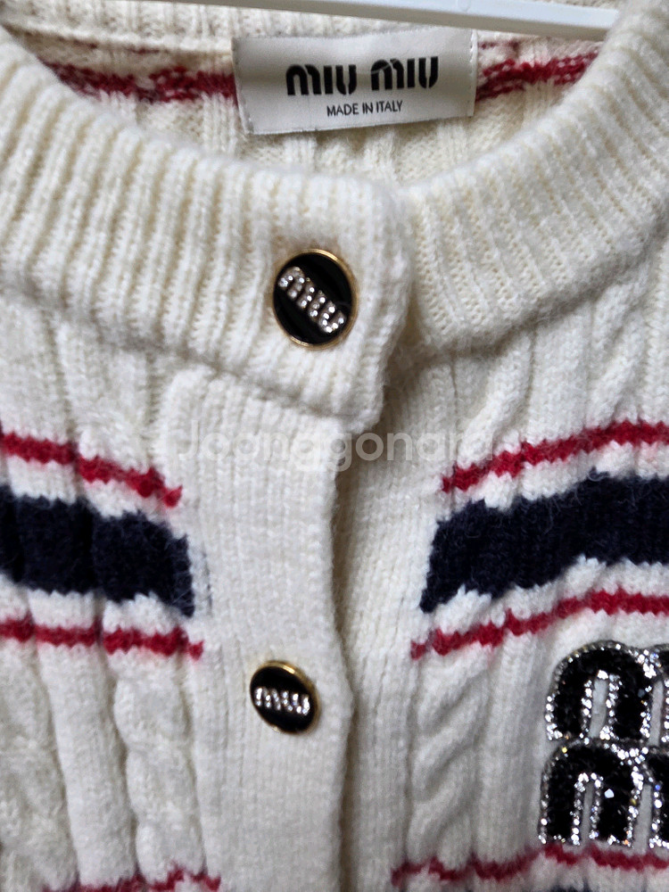 미우미우 니트 가디건--1
