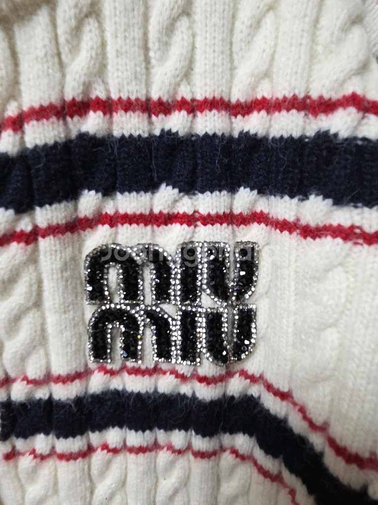 미우미우 니트 가디건--2