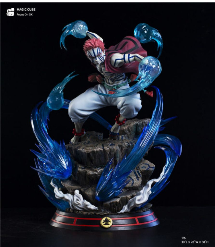 구매합니다 귀멸의칼날 매직큐브 아카자,무잔 도우마 레진 이미지