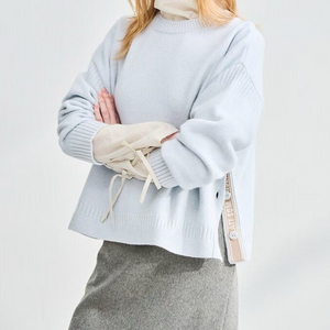 LATT니트 하늘색