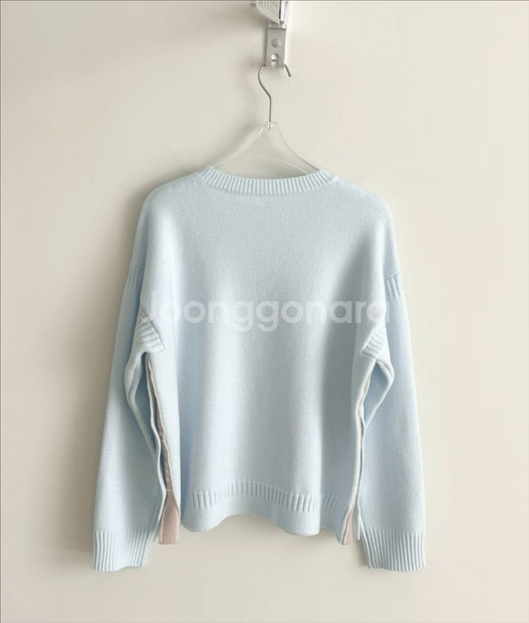 LATT니트 하늘색--3