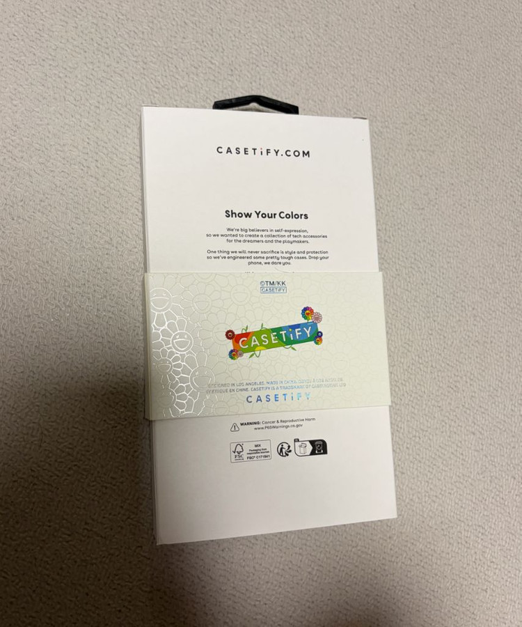 케이스티파이 무라카미 핑크(아이폰17) 미개봉--2