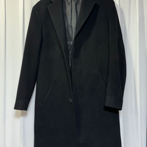 Theory 띠어리 블랙 캐시미어 코트 이미지