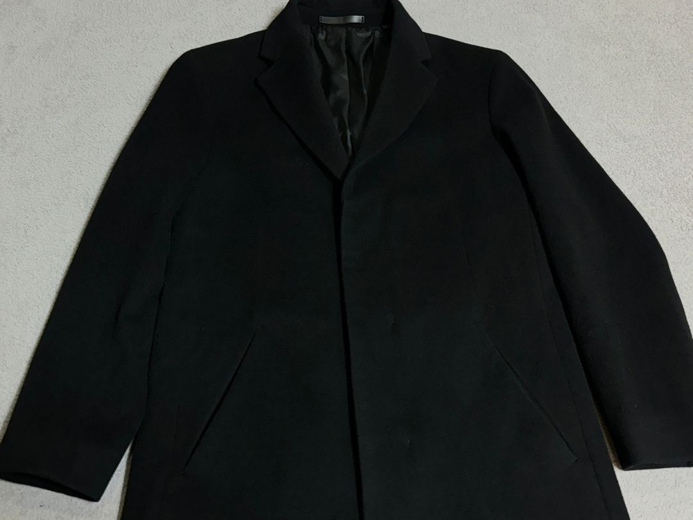 Theory 띠어리 블랙 캐시미어 코트 이미지