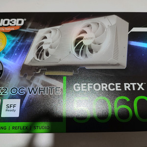INNO3D 지포스 RTX 5060 Ti OC D7 16GB TWIN X2 WHITE