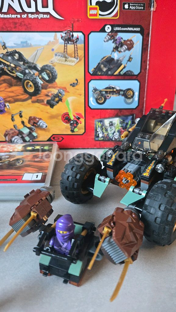 레고 닌자고 콜의 락로더 70589 정품 팝니다--2