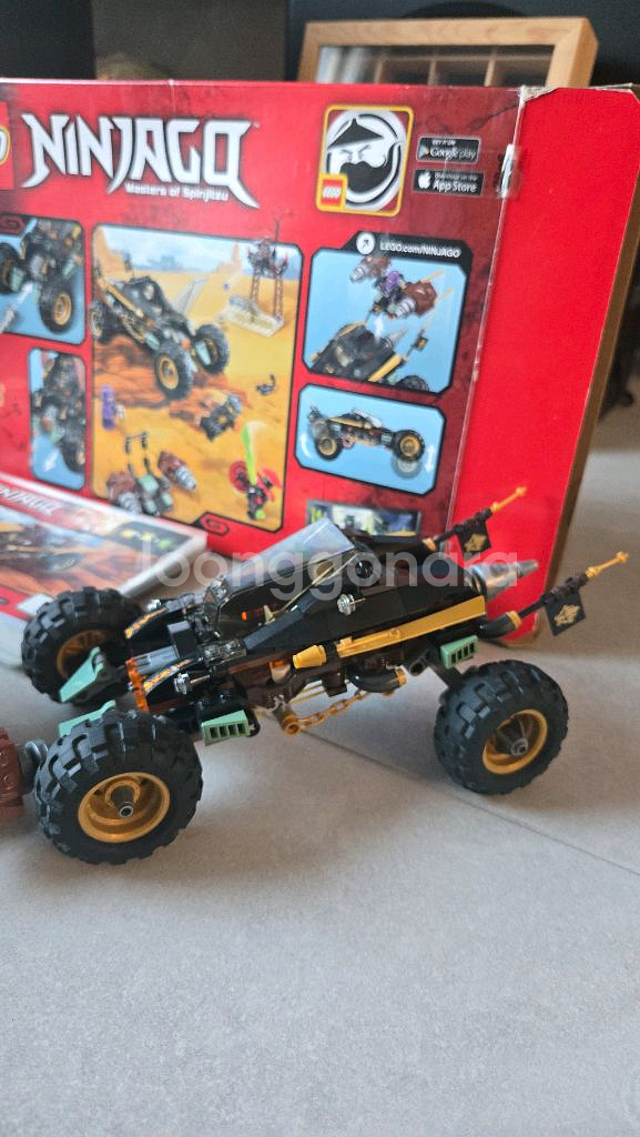 레고 닌자고 콜의 락로더 70589 정품 팝니다--3