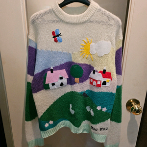 미우미우 모헤어 니트 38