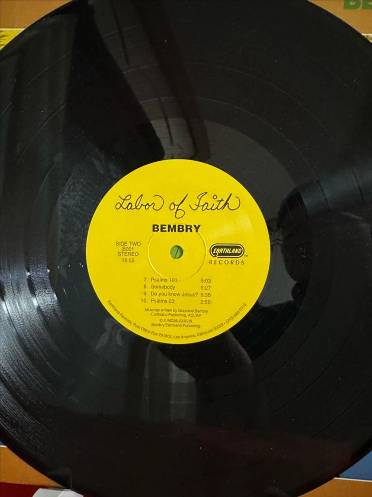 Bembry Labor Of Faith(LP) 이미지