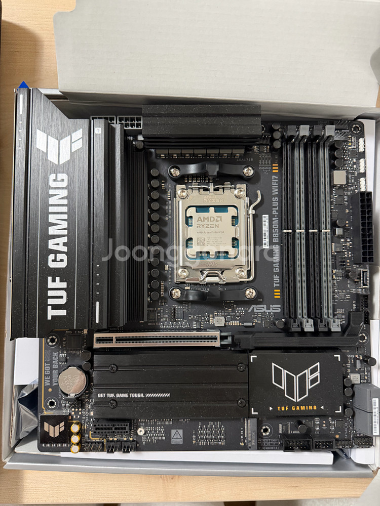 9800x3d, tuf b850m wifi7--0